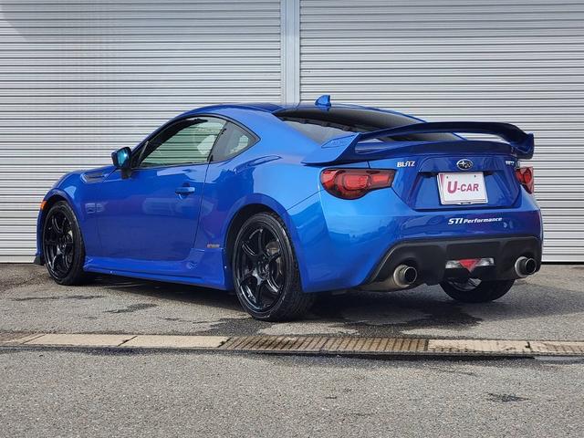 ＢＲＺ Ｓ　ＡＤＶＡＮ１８ＡＷ　ＨＫＳマフラー　Ｒマジックウィング　ＳＨＯＷＡ足回り　ＣＵＳＣＯタワーバー　ＢＬＩＴＺパイプ　ＳＴｉトレーリングリンク　エアロパーツ　バックカメラ　ワンオーナー　記録簿（7枚目）