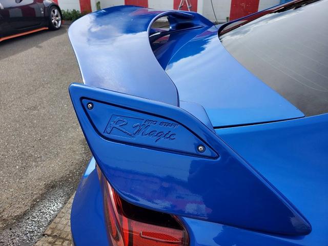 ＢＲＺ Ｓ　ＡＤＶＡＮ１８ＡＷ　ＨＫＳマフラー　Ｒマジックウィング　ＳＨＯＷＡ足回り　ＣＵＳＣＯタワーバー　ＢＬＩＴＺパイプ　ＳＴｉトレーリングリンク　エアロパーツ　バックカメラ　ワンオーナー　記録簿（25枚目）