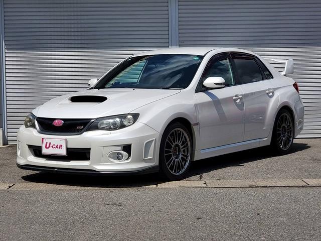 インプレッサ ＷＲＸ　ＳＴｉ　純正オプション鍛造ＳＴｉ１８ＡＷ　純正オプションＲＥＣＡＲＯシート　純正オプションＳＴｉマフラー　ＳＴｉフロントアンダースポイラー　ブースト計　ＳＴｉタワーバー　ＳＴｉシフトノブ　社外ナビＴＶ　ＥＴＣ（2枚目）
