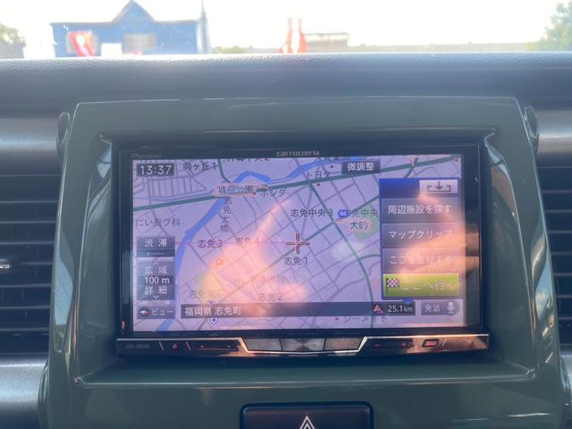 ハスラー Jスタイル SDナビ フルセグ Bluetooth DVD再生 CD バックカメラ ドラレコ ETC レーダーサポートブレーキ HIDヘッドライト フォグ スマートキー プッシュスタート シートヒーター(19枚目)