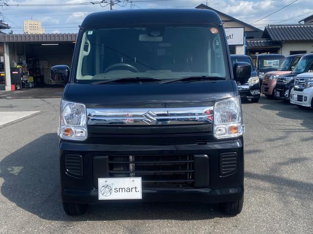 エブリイワゴン ＪＰターボ　ナビ／フルセグ／Ｂｌｕｅｔｏｏｔｈ／バックモニター／ＤＶＤ再生／ＥＴＣ／両側スライドドア／プッシュスタート／スマートキー／１３インチＡＷ／衝突被害軽減システム／盗難防止装置（2枚目）