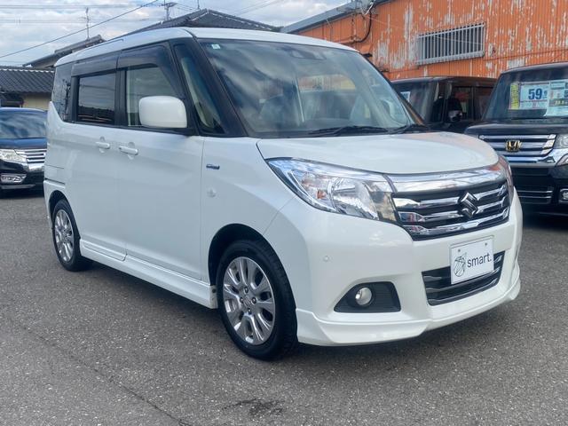 ソリオ ハイブリッドMX パワースライドドア SDナビ フルセグ Bluetooth DVD再生 CD バックカメラ ETC ドラレコ スマートキー プッシュスタート LEDヘッドライト フォグ セーフティーサポートブレーキ(5枚目)