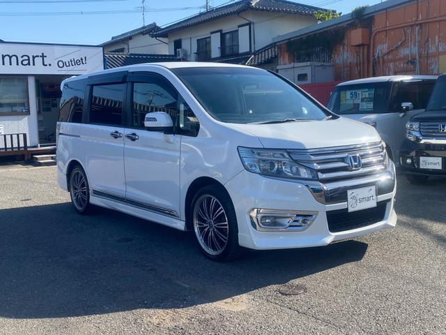 ステップワゴンスパーダ Z クールスピリット 両側パワースライドドア 9インチナビ フルセグ バックカメラ フリップダウンモニター 社外18インチアルミ HIDヘッドライト LEDフォグ スマートキー(5枚目)