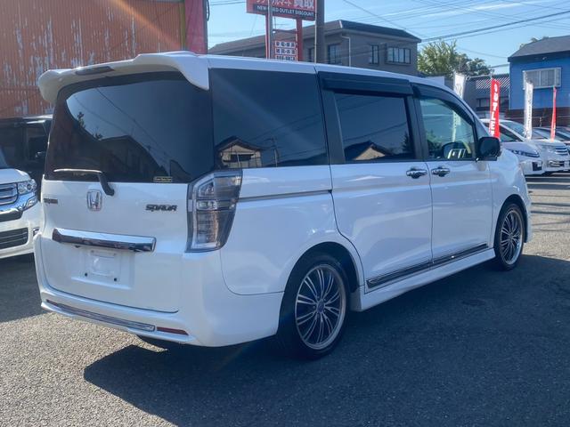 ステップワゴンスパーダ Z クールスピリット 両側パワースライドドア 9インチナビ フルセグ バックカメラ フリップダウンモニター 社外18インチアルミ HIDヘッドライト LEDフォグ スマートキー(10枚目)