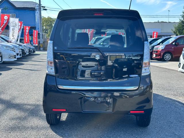 ワゴンＲスティングレー Ｘ　ＳＤナビ　フルセグ　ＤＶＤ再生　ＣＤ　シートヒーター　ＨＩＤヘッドライト　フォグ　セーフティーサポートブレーキ　スマートキー　プッシュスタート　純正アルミ　ベンチシート（9枚目）