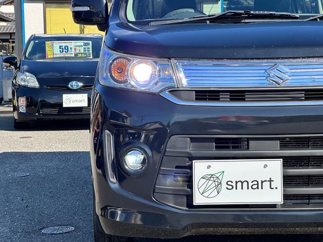 ワゴンＲスティングレー Ｘ　ＳＤナビ　フルセグ　ＤＶＤ再生　ＣＤ　シートヒーター　ＨＩＤヘッドライト　フォグ　セーフティーサポートブレーキ　スマートキー　プッシュスタート　純正アルミ　ベンチシート（30枚目）