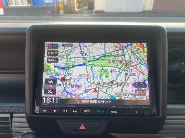 N-VAN+スタイル ファン・ターボホンダセンシング 8インチナビ/フルセグ/DVD再生/バックモニター/ETC/プッシュスタート/スマートキー/アイドリングストップ/両側スライドドア/LEDヘッドライト/フロントフォグランプ(22枚目)