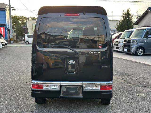アトレーワゴン カスタムターボRS SDナビ フルセグ DVD再生 Bluetooth CD バックカメラ 前後ドラレコ HIDヘッドライト フォグ ベンチシート 純正アルミ キーレス(9枚目)
