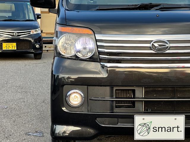 アトレーワゴン カスタムターボRS SDナビ フルセグ DVD再生 Bluetooth CD バックカメラ 前後ドラレコ HIDヘッドライト フォグ ベンチシート 純正アルミ キーレス(28枚目)