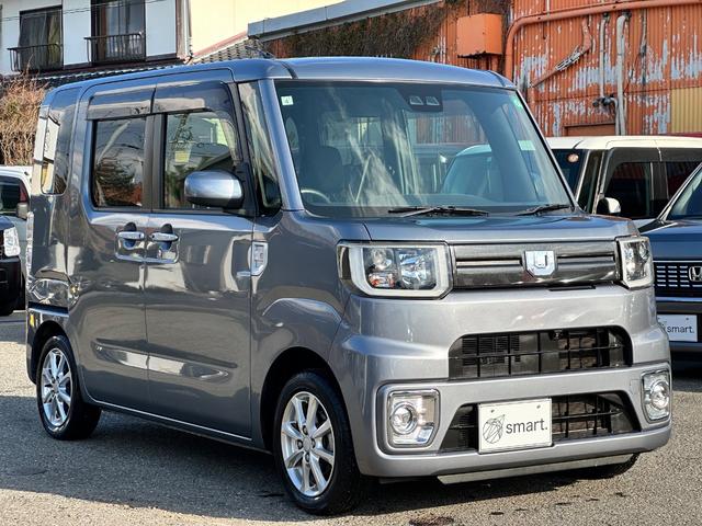 ウェイク LリミテッドSAIII 両側パワースライドドア CD スマートアシスト LEDヘッドライト フォグ スマートキー プッシュスタート アイドリングストップ 純正アルミ(5枚目)