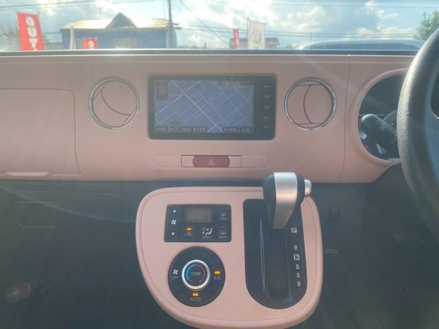 ミラココア ココアプラスX SDナビ フルセグ Bluetooth DVD再生 CD バックカメラ ETC スマートキー アイドリングストップ ベンチシート 電動格納ミラー(18枚目)