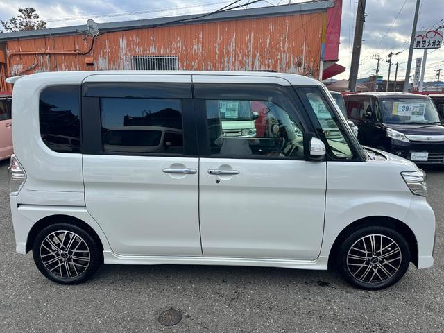 タント カスタムX SAII パワースライドドア SDナビ フルセグ Bluetooth DVD再生 CD バックカメラ ETC LEDヘッドライト フォグ スマートキー2個 プッシュスタート 社外15インチアルミ(7枚目)