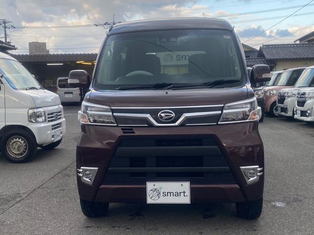 アトレーワゴン カスタムターボRSリミテッド SAIII 両側スライドドア・片側電動/CDデッキ/ETC/LEDヘッドライト/フロントフォグランプ/衝突安全ボディー/衝突被害軽減システム/盗難防止装置(2枚目)