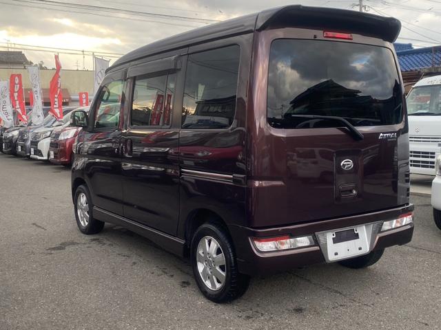 アトレーワゴン カスタムターボRSリミテッド SAIII 両側スライドドア・片側電動/CDデッキ/ETC/LEDヘッドライト/フロントフォグランプ/衝突安全ボディー/衝突被害軽減システム/盗難防止装置(8枚目)