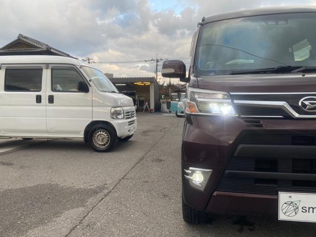 アトレーワゴン カスタムターボRSリミテッド SAIII 両側スライドドア・片側電動/CDデッキ/ETC/LEDヘッドライト/フロントフォグランプ/衝突安全ボディー/衝突被害軽減システム/盗難防止装置(27枚目)