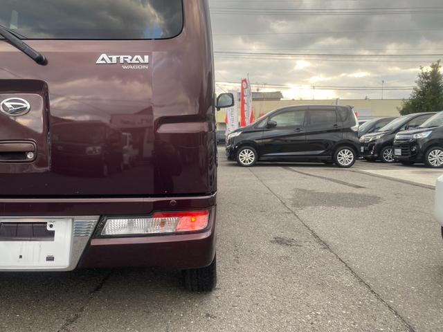 アトレーワゴン カスタムターボRSリミテッド SAIII 両側スライドドア・片側電動/CDデッキ/ETC/LEDヘッドライト/フロントフォグランプ/衝突安全ボディー/衝突被害軽減システム/盗難防止装置(30枚目)