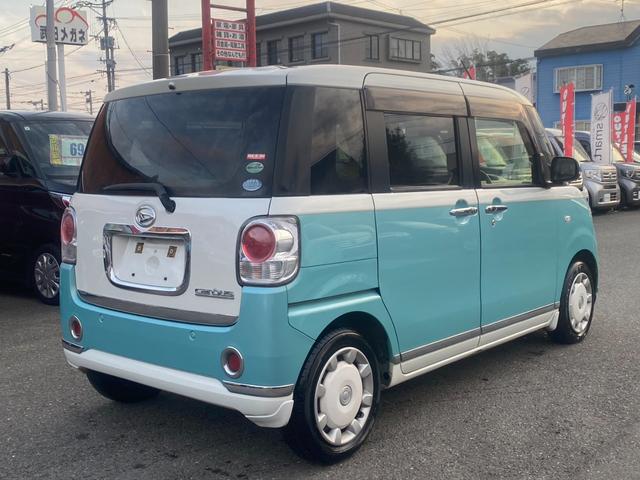 ムーヴキャンバス Ｇメイクアップ　ＳＡＩＩ　８インチ純正ナビ／フルセグ／ＤＶＤ再生／Ｂｌｕｅｔｏｏｔｈ／全方位モニター／両側電動スライドドア／ＬＥＤヘッドライト／フロントフォグランプ／プッシュスタート／アイドリングストップ／スマートキー（10枚目）