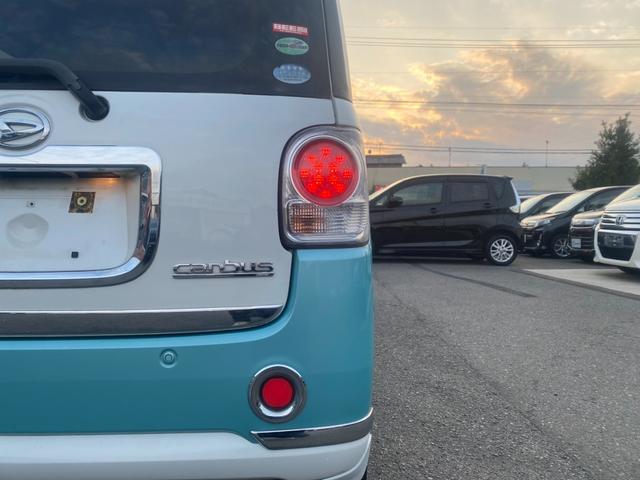 ムーヴキャンバス Ｇメイクアップ　ＳＡＩＩ　８インチ純正ナビ／フルセグ／ＤＶＤ再生／Ｂｌｕｅｔｏｏｔｈ／全方位モニター／両側電動スライドドア／ＬＥＤヘッドライト／フロントフォグランプ／プッシュスタート／アイドリングストップ／スマートキー（37枚目）