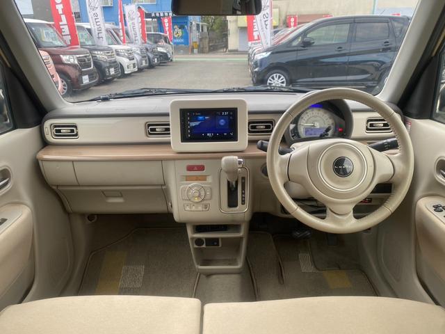 アルトラパン Ｘ　ディスプレイオーディオ／Ｂｌｕｅｔｏｏｔｈ／プッシュスタート／アイドリングストップ／スマートキー／シートヒーター／ＨＩＤヘッドライト／オートライト／純正ＡＷ／衝突被害軽減システム／衝突安全ボディー（11枚目）