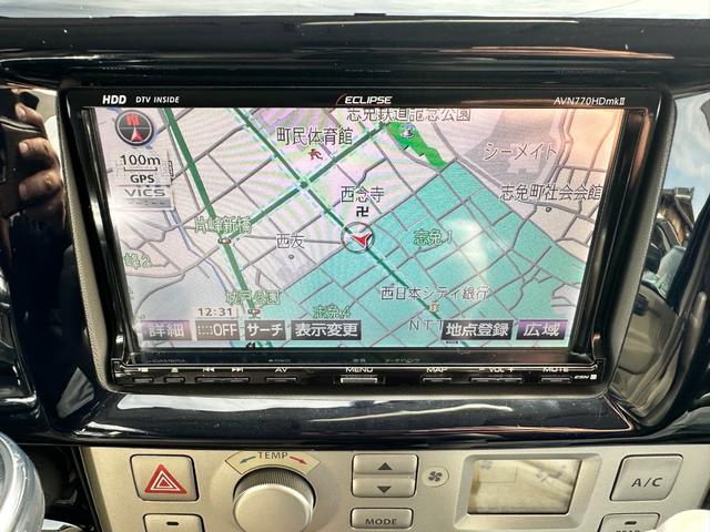 エブリイワゴン PZターボ パワースライドドア 社外エアロ TEIN車高調 16インチアルミ フリップダウンモニター SDナビ フルセグ Bluetooth DVD再生 CD ETC LEDヘッドライト LEDフォグ(17枚目)