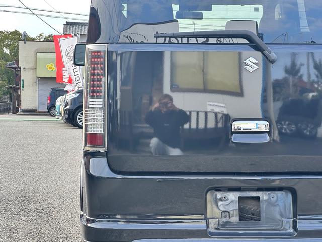 エブリイワゴン PZターボ パワースライドドア 社外エアロ TEIN車高調 16インチアルミ フリップダウンモニター SDナビ フルセグ Bluetooth DVD再生 CD ETC LEDヘッドライト LEDフォグ(33枚目)