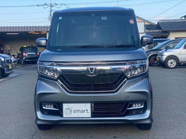 Ｎ－ＢＯＸカスタム Ｇ・Ｌホンダセンシング　ナビ／フルセグ／Ｂｌｕｅｔｏｏｔｈ／ＤＶＤ再生／ＥＴＣ／両側スライドドア片側電動／プッシュスタート／スマートキー／オートライト／ＬＥＤヘッドライト／フロントフォグランプ／純正ＡＷ／衝突被害軽減システム（2枚目）