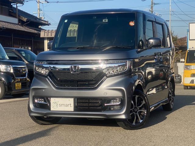 Ｎ－ＢＯＸカスタム Ｇ・Ｌホンダセンシング　ナビ／フルセグ／Ｂｌｕｅｔｏｏｔｈ／ＤＶＤ再生／ＥＴＣ／両側スライドドア片側電動／プッシュスタート／スマートキー／オートライト／ＬＥＤヘッドライト／フロントフォグランプ／純正ＡＷ／衝突被害軽減システム（3枚目）