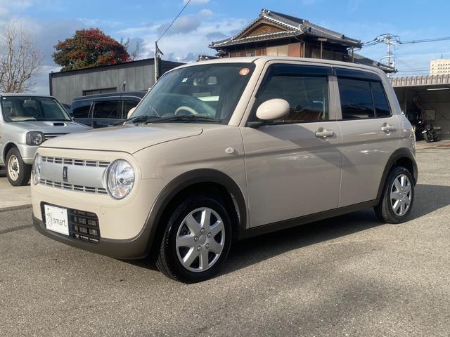 アルトラパン Ｌ　ナビ／フルセグ／バックモニター／ＤＶＤ再生／プッシュスタート／アイドリングストップ／スマートキー／ドラレコ前後／シートヒーター／社外ＨＩＤ／衝突被害軽減システム／衝突安全ボディー／盗難防止装置（4枚目）