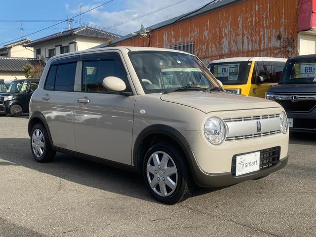 アルトラパン Ｌ　ナビ／フルセグ／バックモニター／ＤＶＤ再生／プッシュスタート／アイドリングストップ／スマートキー／ドラレコ前後／シートヒーター／社外ＨＩＤ／衝突被害軽減システム／衝突安全ボディー／盗難防止装置（5枚目）