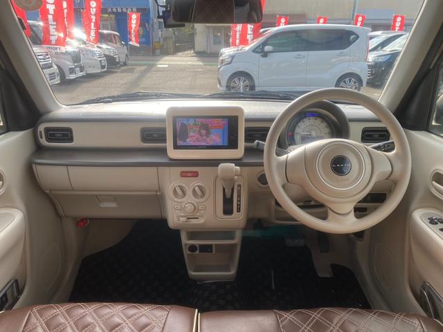 アルトラパン Ｌ　ナビ／フルセグ／バックモニター／ＤＶＤ再生／プッシュスタート／アイドリングストップ／スマートキー／ドラレコ前後／シートヒーター／社外ＨＩＤ／衝突被害軽減システム／衝突安全ボディー／盗難防止装置（11枚目）