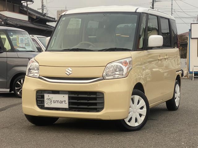 スペーシア Ｘ　ナビ・フルセグ・Ｂｌｕｅｔｏｏｔｈ・ＤＶＤ再生・バックモニター・スマートキー・プッシュスタート・両側スライドドア片側電動・シートヒーター・オートライト・ＬＥＤヘッドライト・盗難防止装置（3枚目）