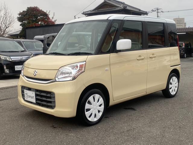 スペーシア Ｘ　ナビ・フルセグ・Ｂｌｕｅｔｏｏｔｈ・ＤＶＤ再生・バックモニター・スマートキー・プッシュスタート・両側スライドドア片側電動・シートヒーター・オートライト・ＬＥＤヘッドライト・盗難防止装置（4枚目）