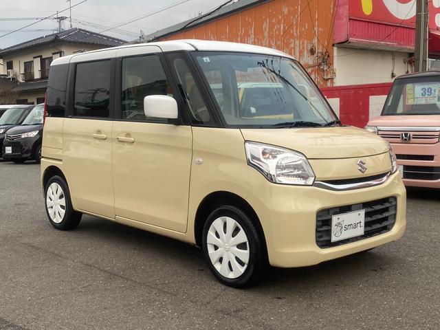 スペーシア Ｘ　ナビ・フルセグ・Ｂｌｕｅｔｏｏｔｈ・ＤＶＤ再生・バックモニター・スマートキー・プッシュスタート・両側スライドドア片側電動・シートヒーター・オートライト・ＬＥＤヘッドライト・盗難防止装置（5枚目）