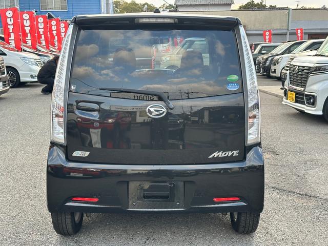 ムーヴ カスタム　Ｘ　ＤＶＤ再生　ＣＤ　ＨＩＤヘッドライト　フォグ　アイドリングストップ　プッシュスタート　スマートキー　純正アルミ　ウッド調パネル　ＭＯＭＯハンドル（9枚目）