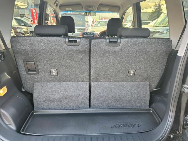 ムーヴ カスタム　Ｘ　ＤＶＤ再生　ＣＤ　ＨＩＤヘッドライト　フォグ　アイドリングストップ　プッシュスタート　スマートキー　純正アルミ　ウッド調パネル　ＭＯＭＯハンドル（17枚目）