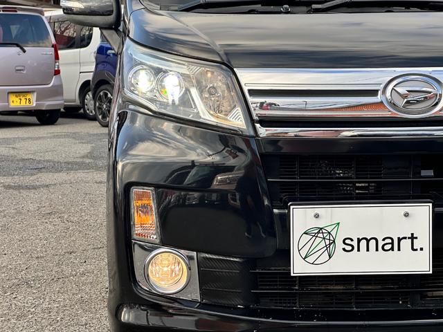 ムーヴ カスタム　Ｘ　ＤＶＤ再生　ＣＤ　ＨＩＤヘッドライト　フォグ　アイドリングストップ　プッシュスタート　スマートキー　純正アルミ　ウッド調パネル　ＭＯＭＯハンドル（26枚目）