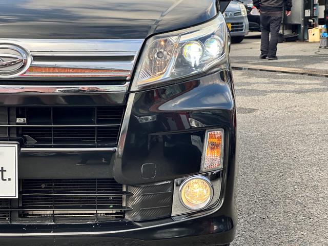 ムーヴ カスタム　Ｘ　ＤＶＤ再生　ＣＤ　ＨＩＤヘッドライト　フォグ　アイドリングストップ　プッシュスタート　スマートキー　純正アルミ　ウッド調パネル　ＭＯＭＯハンドル（27枚目）