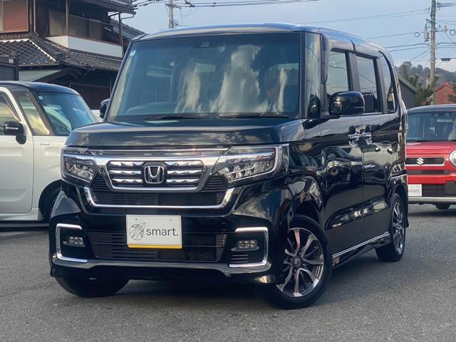 Ｎ－ＢＯＸカスタム Ｌ　８インチ純正ナビ／フルセグ／Ｂｌｕｅｔｏｏｔｈ／バックモニター／ＤＶＤ再生／前後ドラレコ／ＥＴＣ／プッシュスタート／アイドリングストップ／シートヒーター／ＬＥＤヘッドライト／フォグランプ／（3枚目）