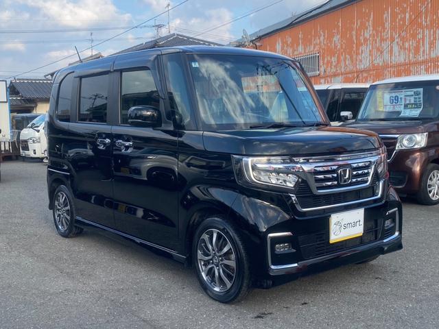 Ｎ－ＢＯＸカスタム Ｌ　８インチ純正ナビ／フルセグ／Ｂｌｕｅｔｏｏｔｈ／バックモニター／ＤＶＤ再生／前後ドラレコ／ＥＴＣ／プッシュスタート／アイドリングストップ／シートヒーター／ＬＥＤヘッドライト／フォグランプ／（5枚目）