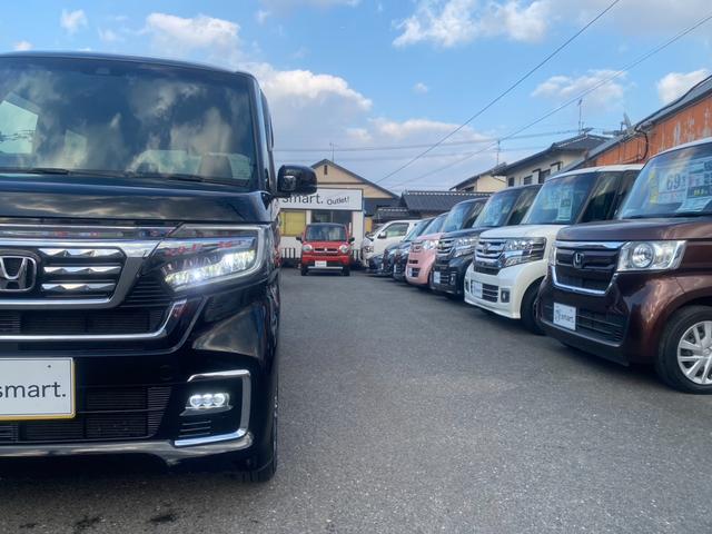 Ｎ－ＢＯＸカスタム Ｌ　８インチ純正ナビ／フルセグ／Ｂｌｕｅｔｏｏｔｈ／バックモニター／ＤＶＤ再生／前後ドラレコ／ＥＴＣ／プッシュスタート／アイドリングストップ／シートヒーター／ＬＥＤヘッドライト／フォグランプ／（39枚目）