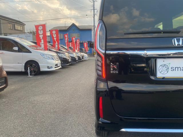 Ｎ－ＢＯＸカスタム Ｌ　８インチ純正ナビ／フルセグ／Ｂｌｕｅｔｏｏｔｈ／バックモニター／ＤＶＤ再生／前後ドラレコ／ＥＴＣ／プッシュスタート／アイドリングストップ／シートヒーター／ＬＥＤヘッドライト／フォグランプ／（48枚目）