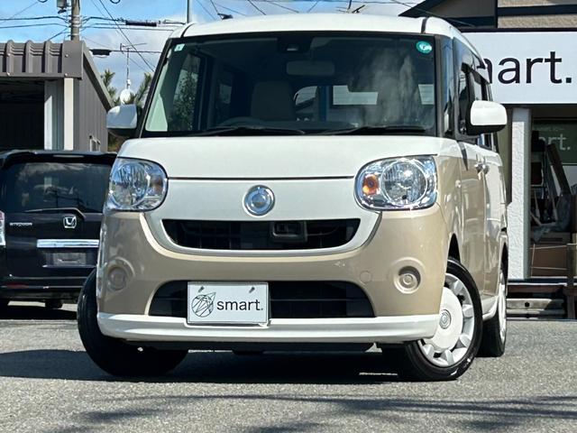 ムーヴキャンバス Ｘリミテッド　ＳＡＩＩ　ナビ／ワンセグ／Ｂｌｕｅｔｏｏｔｈ／ＤＶＤ再生／両側電動スライドドア／プッシュスタート／スマートキー／アイドリングストップ／オートライト／衝突被害軽減システム／盗難防止装置（2枚目）