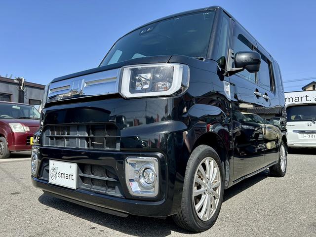 ウェイク GターボSAIII ナビ/フルセグ/DVD再生/Bluetooth/両側電動スライドドア/プッシュスタート/スマートキー/オートライト/LEDヘッドライト/フロントフォグランプ/社外14AW/衝突軽減軽減/盗難防止装置(3枚目)