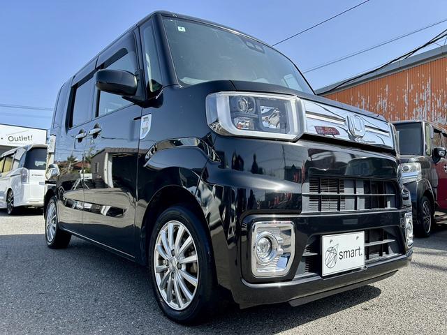 ウェイク GターボSAIII ナビ/フルセグ/DVD再生/Bluetooth/両側電動スライドドア/プッシュスタート/スマートキー/オートライト/LEDヘッドライト/フロントフォグランプ/社外14AW/衝突軽減軽減/盗難防止装置(5枚目)