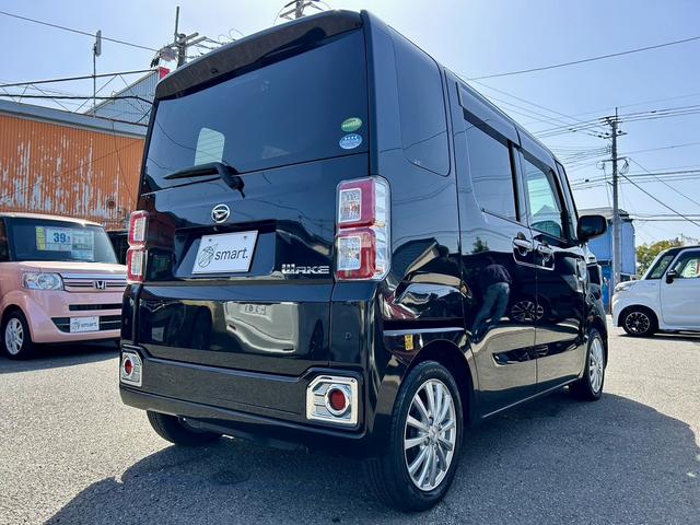 ウェイク GターボSAIII ナビ/フルセグ/DVD再生/Bluetooth/両側電動スライドドア/プッシュスタート/スマートキー/オートライト/LEDヘッドライト/フロントフォグランプ/社外14AW/衝突軽減軽減/盗難防止装置(10枚目)