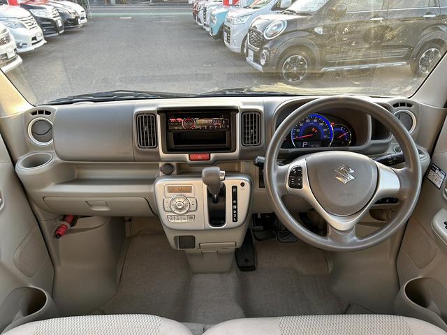 エブリイワゴン PZターボスペシャル 両側パワースライドドア オートステップ HIDヘッドライト フォグ スマートキー プッシュスタート 純正アルミ オートエアコン ウィンカーミラー 電動格納ミラー(10枚目)