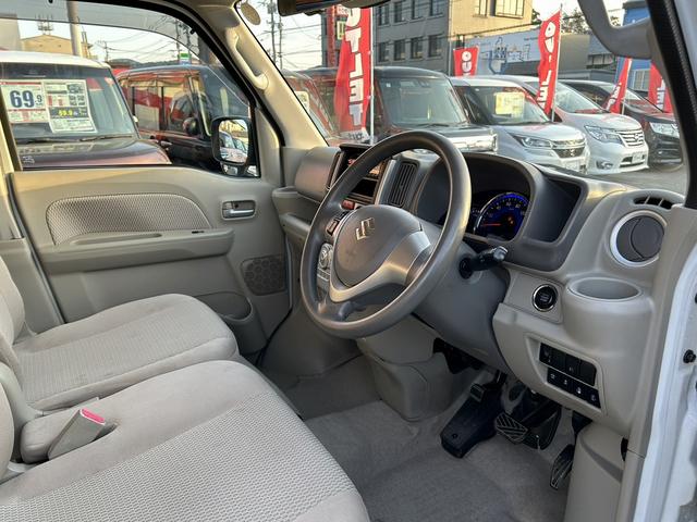 エブリイワゴン PZターボスペシャル 両側パワースライドドア オートステップ HIDヘッドライト フォグ スマートキー プッシュスタート 純正アルミ オートエアコン ウィンカーミラー 電動格納ミラー(11枚目)