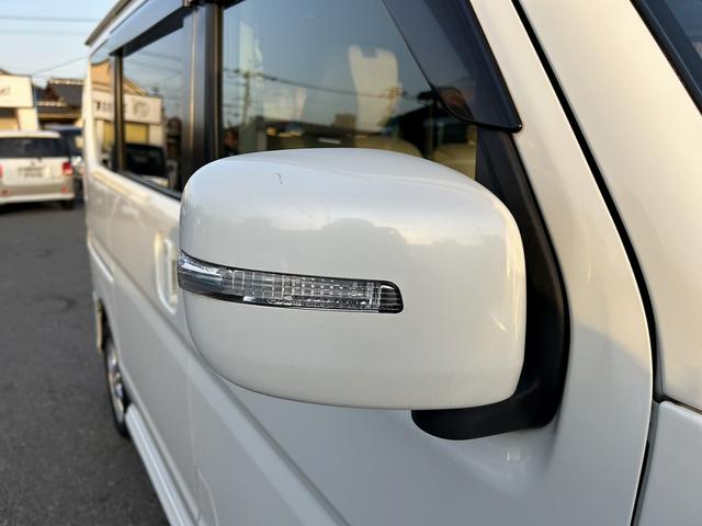 エブリイワゴン PZターボスペシャル 両側パワースライドドア オートステップ HIDヘッドライト フォグ スマートキー プッシュスタート 純正アルミ オートエアコン ウィンカーミラー 電動格納ミラー(33枚目)