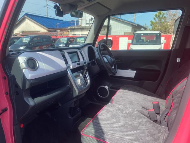 ハスラー Ｇ　ナビ／ワンセグ／Ｂｌｕｅｔｏｏｔｈ／ＤＶＤ再生／ドラレコ／プッシュスタート／スマートキー／シートヒーター／ＡＢＳ／衝突被害軽減システム／盗難防止装置（13枚目）