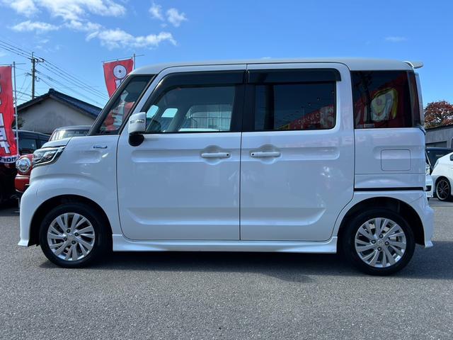 スペーシアカスタム ハイブリッドＧＳ　スズキセーフティーサポート／ナビ／フルセグ／全方位カメラ／ＤＶＤ再生／両側スライドドア片側電動／プッシュスタート／スマートキー／レーンキープアシスト／盗難防止装置／衝突被害軽減システム（6枚目）